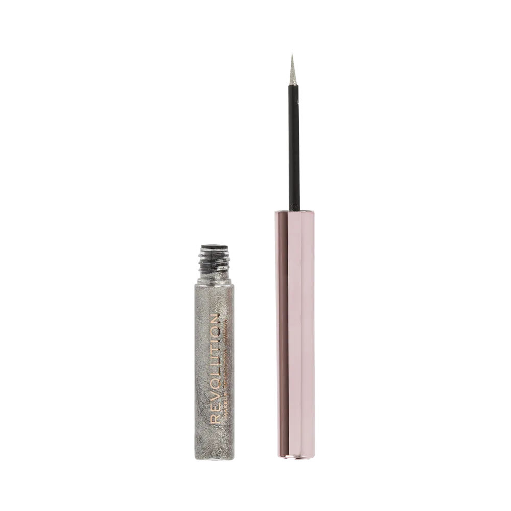 Makeup Revolution Super Flick Liquid Eyeliner - Silver thumbnail 2