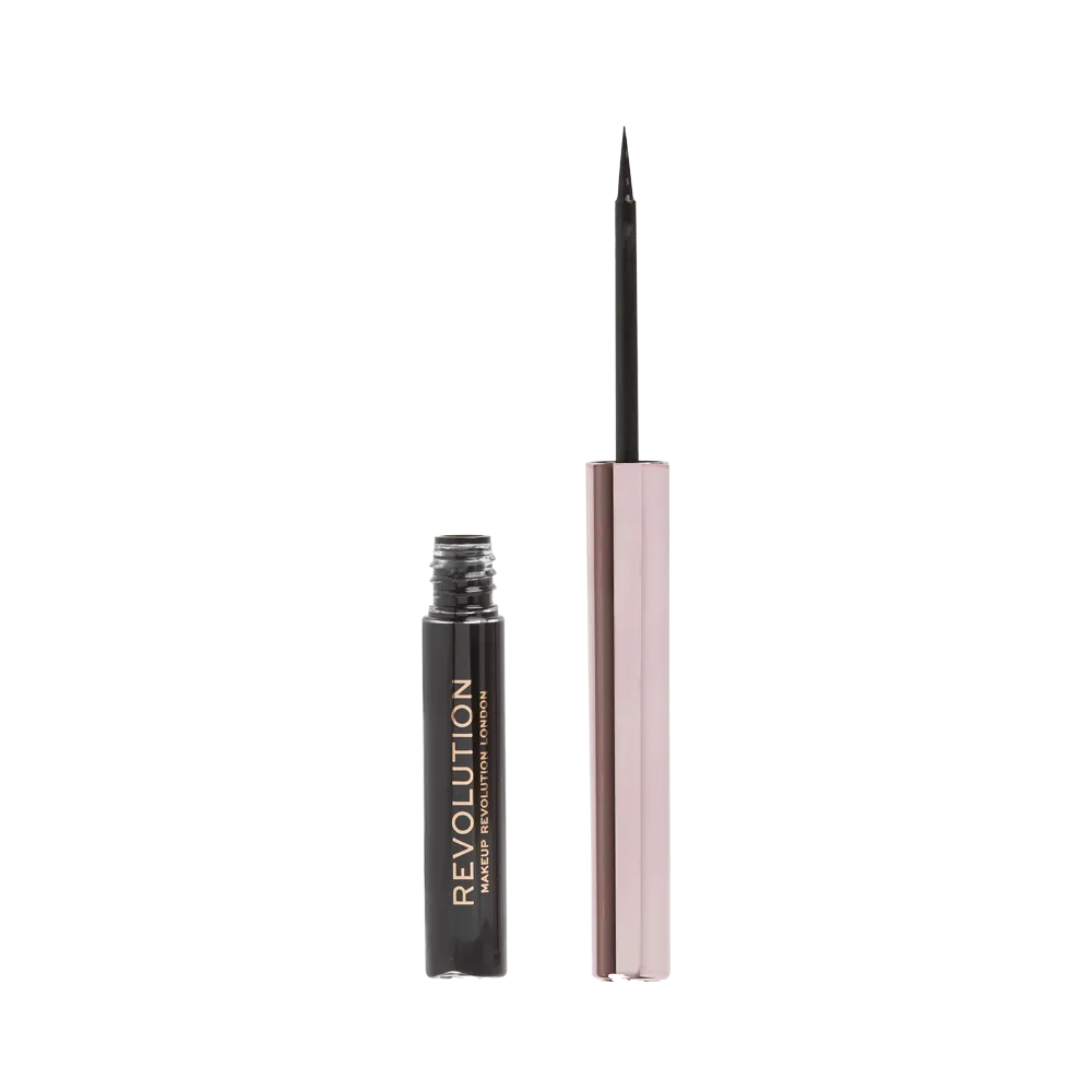 Makeup Revolution Super Flick Liquid Eyeliner - Black thumbnail 2