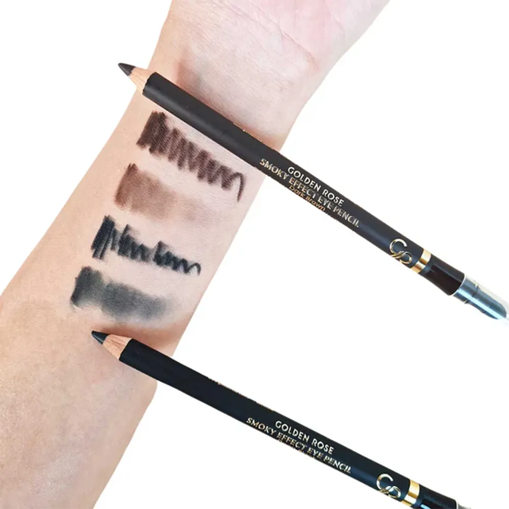 Golden Rose Smoky Effect Eye Pencil - Deep Black thumbnail 2
