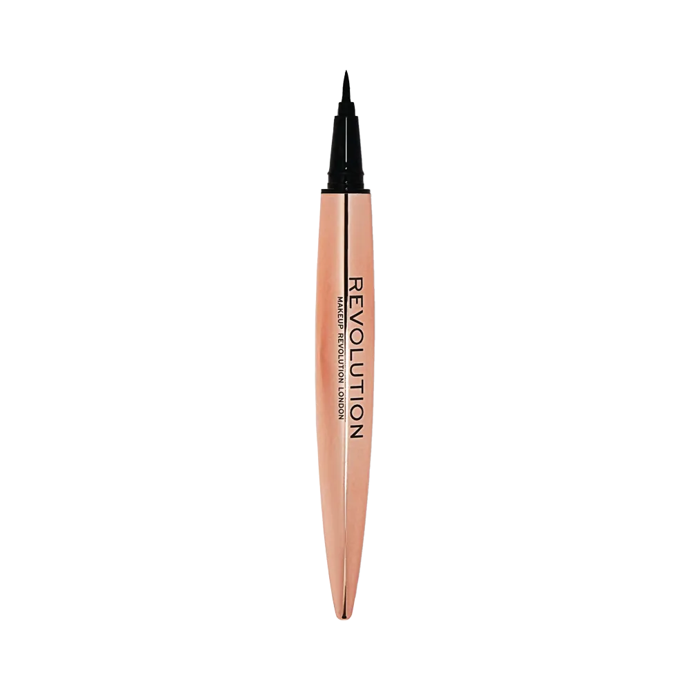 Makeup Revolution Renaissance Flick Eyeliner - Black thumbnail 2