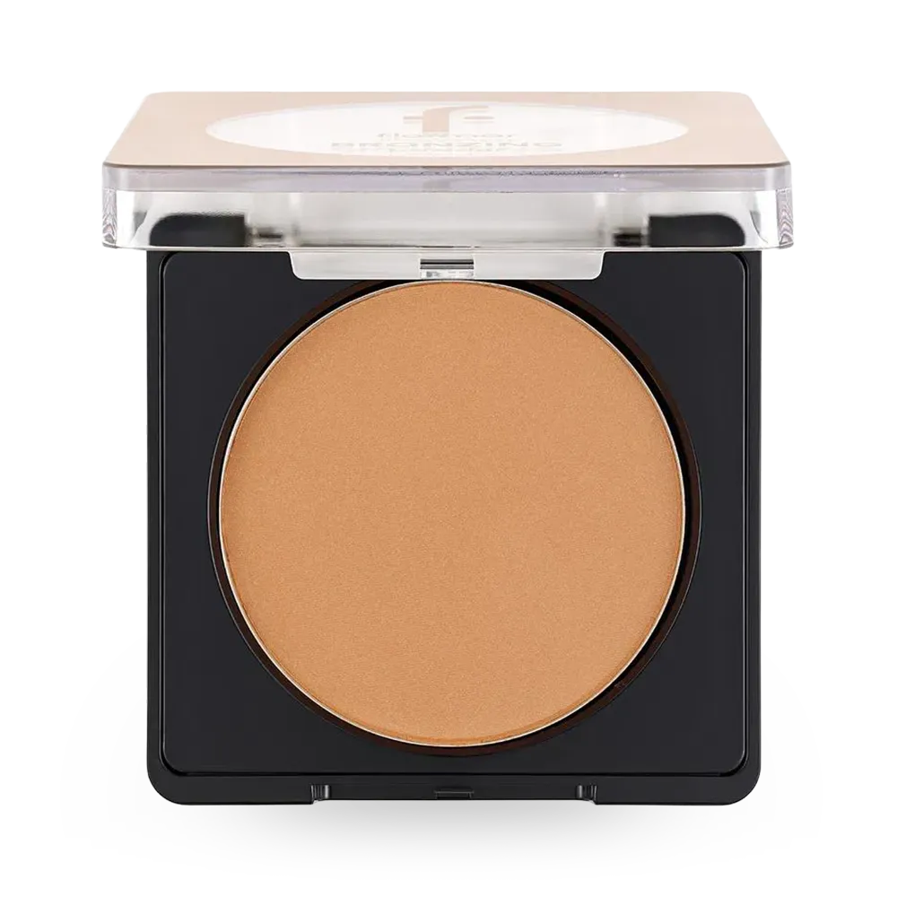 Flormar Soft Texture & Natural Luminous Compact Bronzing Powder - 002 Rose Gold thumbnail 1