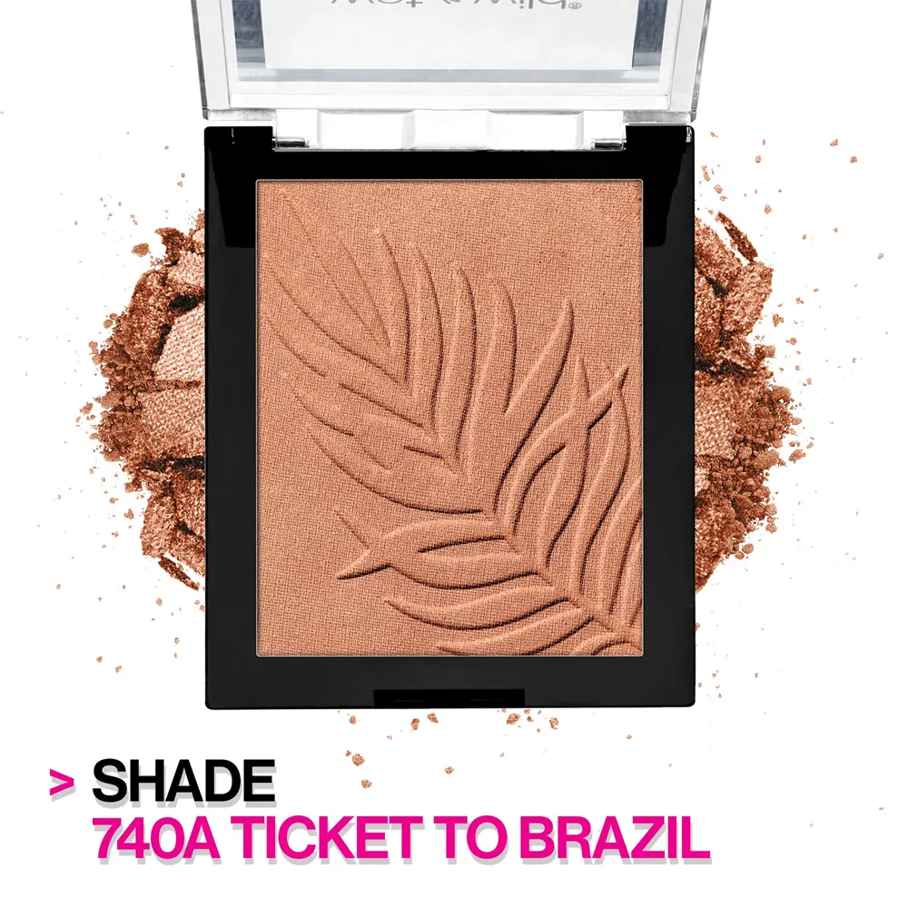 Wet N Wild Color Icon Bronzer - 740A Ticket To Brazil thumbnail 4