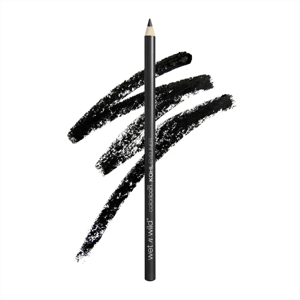 Wet N Wild Color Icon Kohl Liner Pencil - Baby's Got Black thumbnail 1