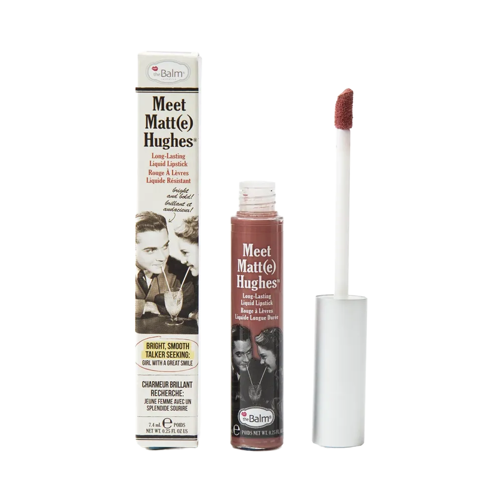 theBalm Meet Matte Hughes Matte Liquid Lipstick - Sincere (7.4 ml) thumbnail 1