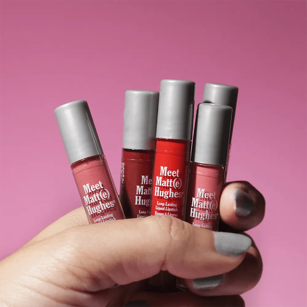 theBalm Meet Matte Hughes Set of 6 Mini Lipstick Vol. 7 thumbnail 3