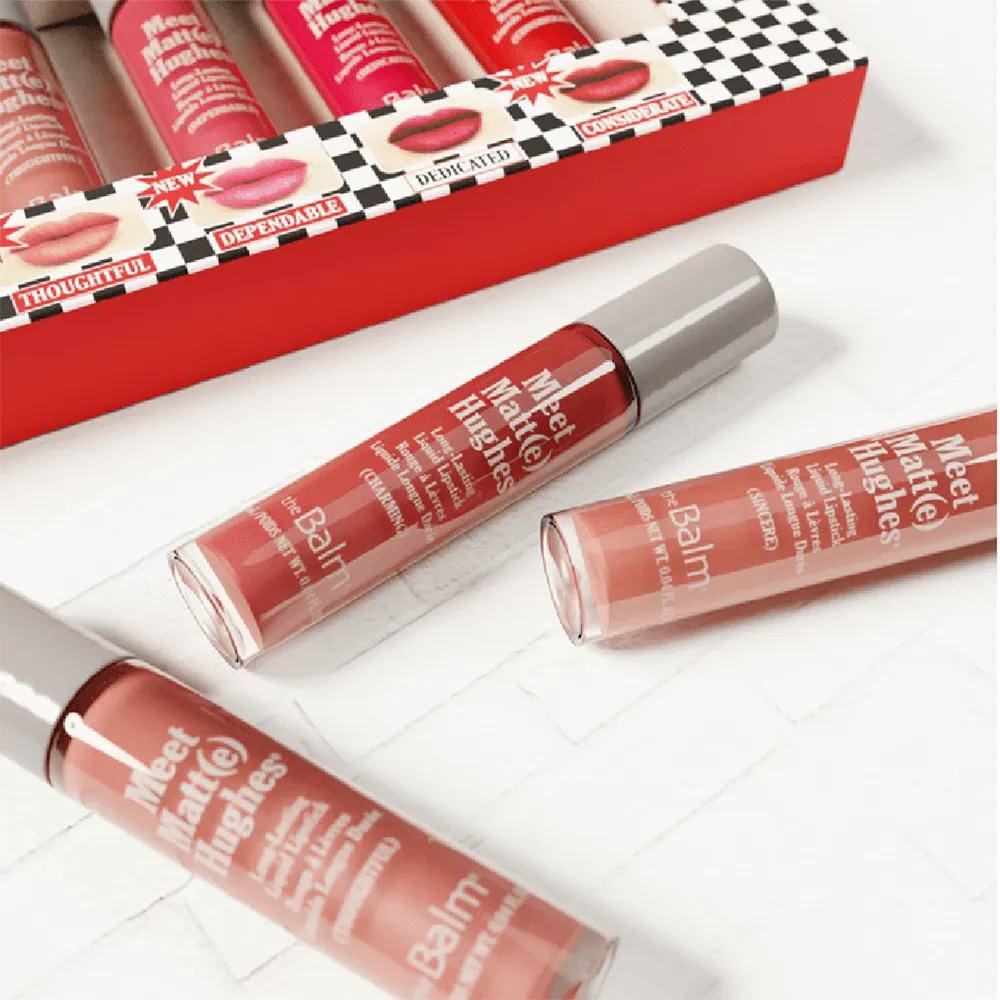 theBalm Meet Matte Hughes Set of 6 Mini Lipstick Vol. 14 thumbnail 2