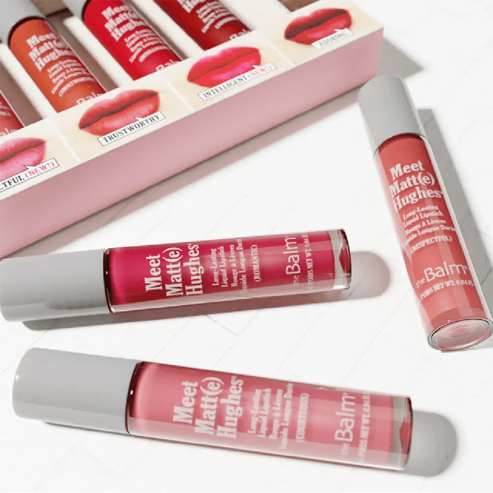 theBalm Meet Matte Hughes Set of 6 Mini Lipstick Vol. 12 thumbnail 2