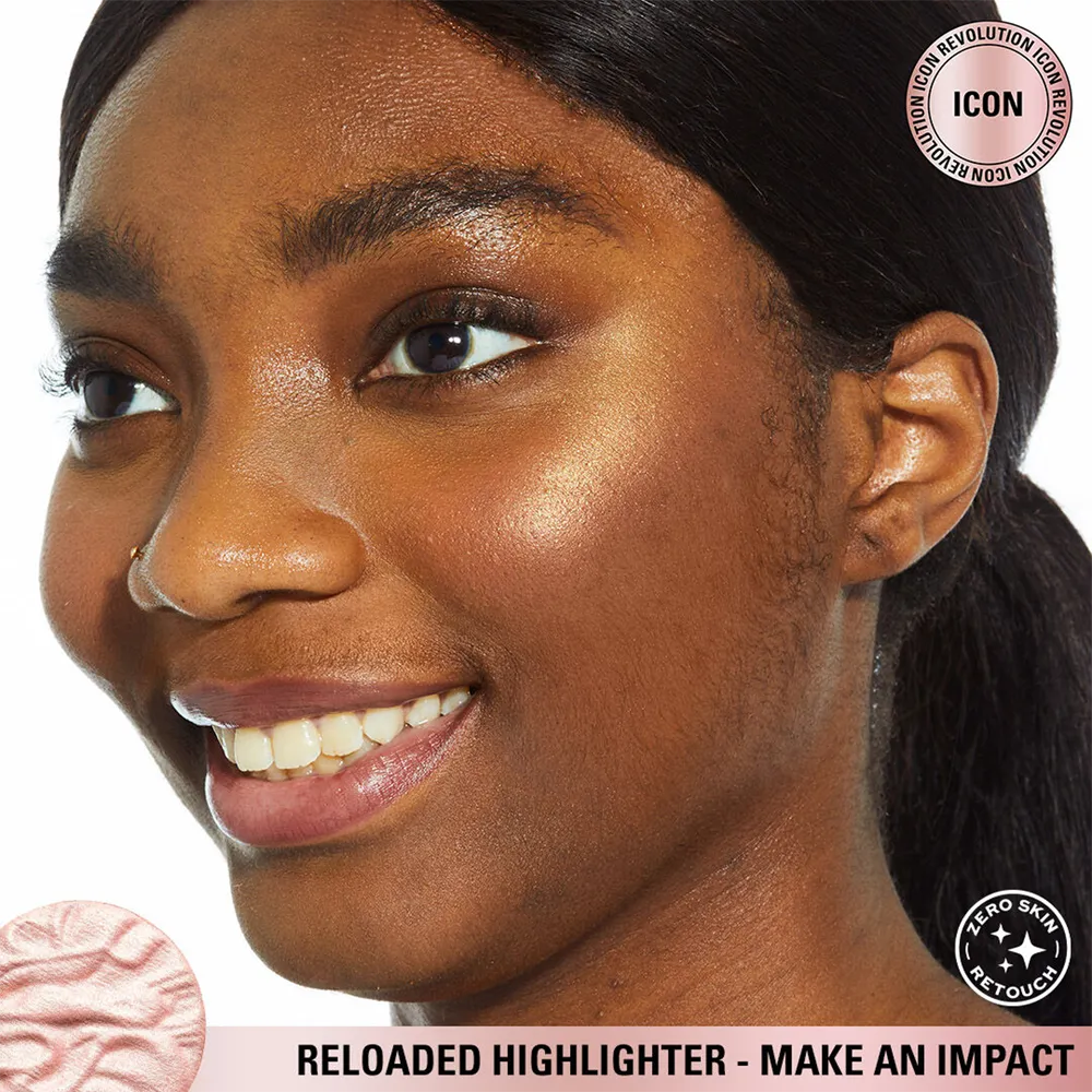 Makeup Revolution Reloaded Highlighter - Make an Impact (10 g) thumbnail 4