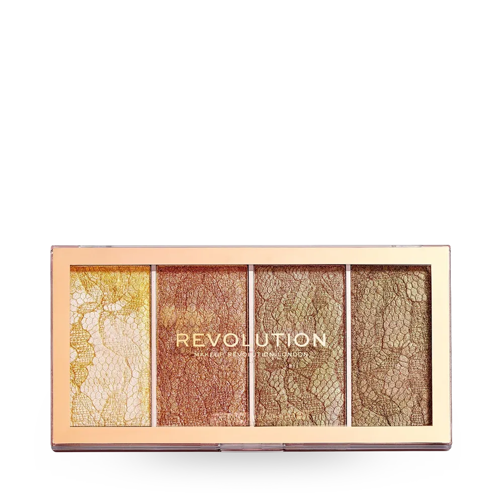 Revolution Vintage Lace Highlighter Palette - 20 g thumbnail 1