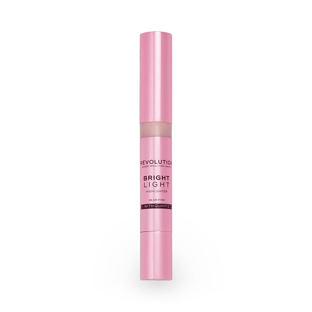 Makeup Revolution Bright Light Highlighter - Beam Pink thumbnail 1