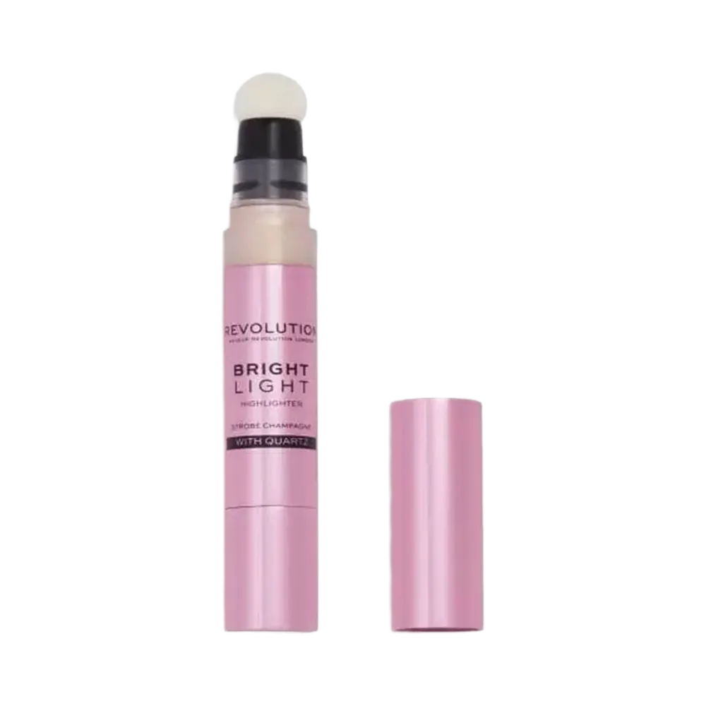 Makeup Revolution Bright Light Highlighter - 
 Strobe Champagne thumbnail 2