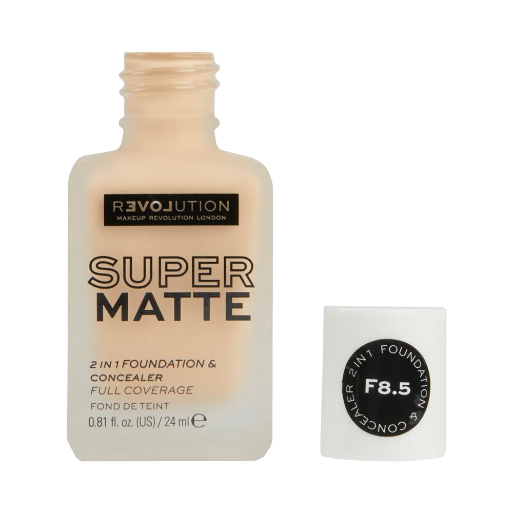 Makeup Revolution Supermatte Foundation - F8.5 thumbnail 2