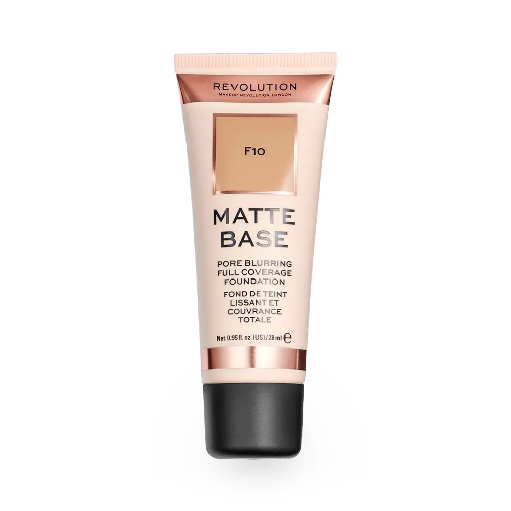 Makeup Revolution Matte Base Foundation - F10 thumbnail 1