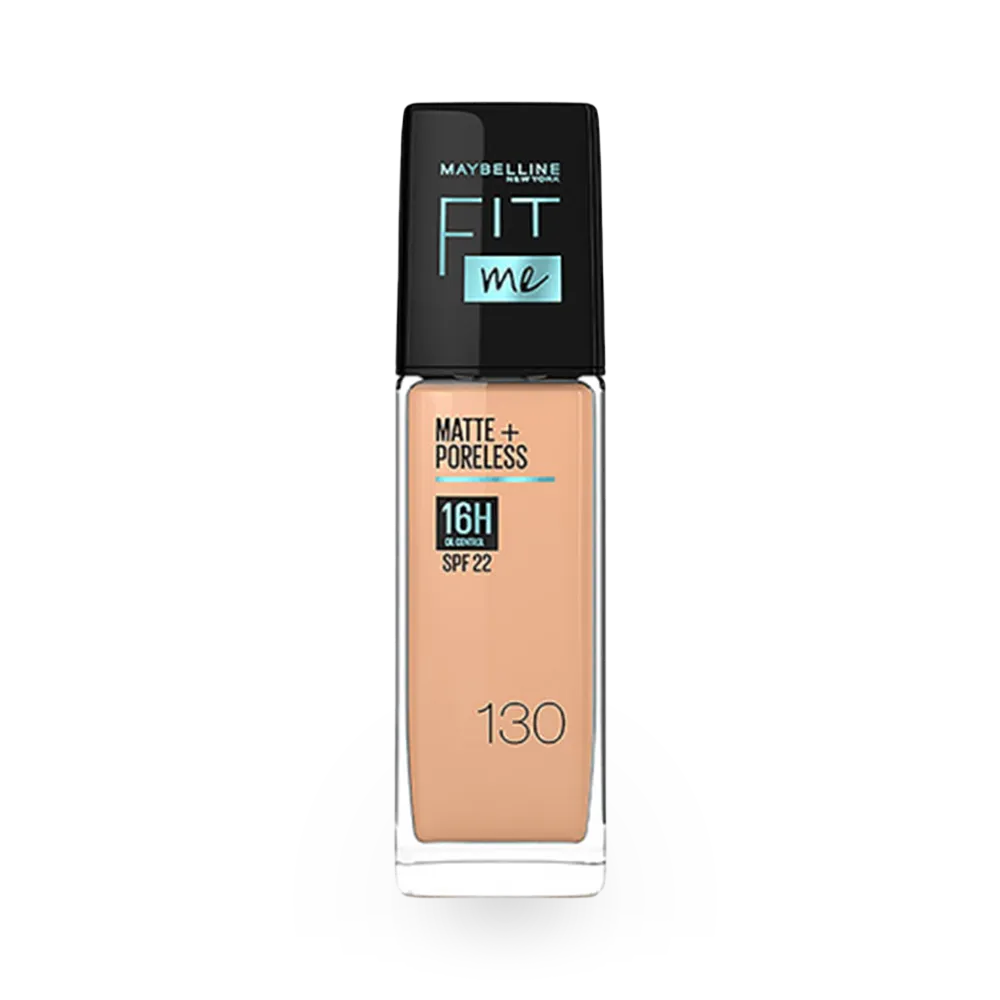 Maybelline New York Fit Me Matte + Poreless Foundation SPF 22 - 130 thumbnail 1