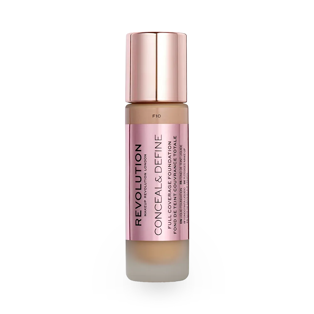 Makeup Revolution Conceal & Define Full Coverage Foundation - F10 thumbnail 1