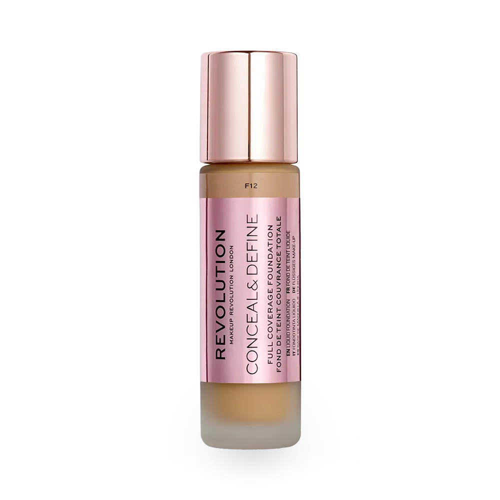 Makeup Revolution Conceal & Define Full Coverage Foundation - F12 thumbnail 1