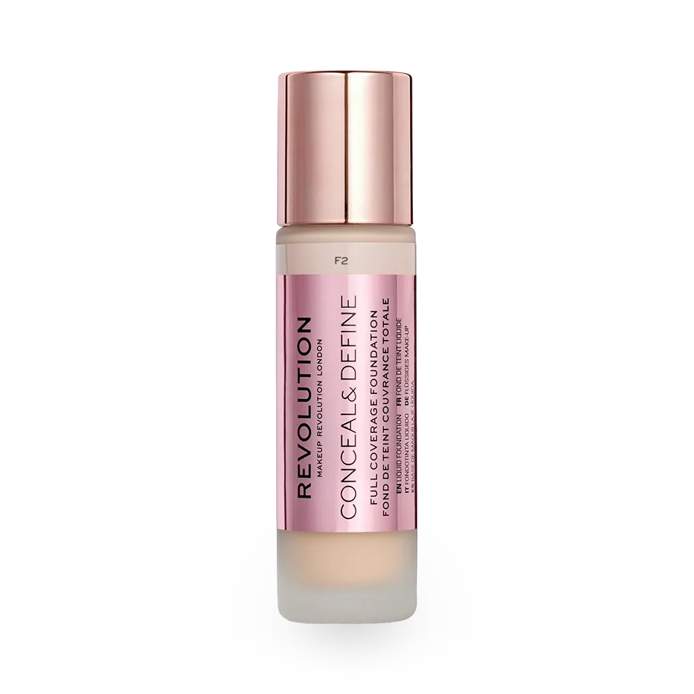 Makeup Revolution Conceal & Define Full Coverage Foundation - F2 thumbnail 1