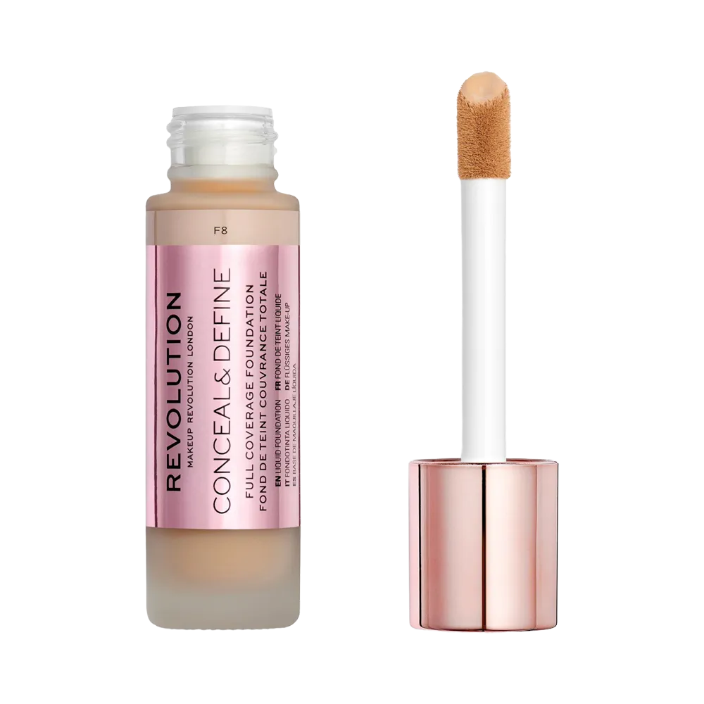 Makeup Revolution Conceal & Define Full Coverage Foundation - F8 thumbnail 2