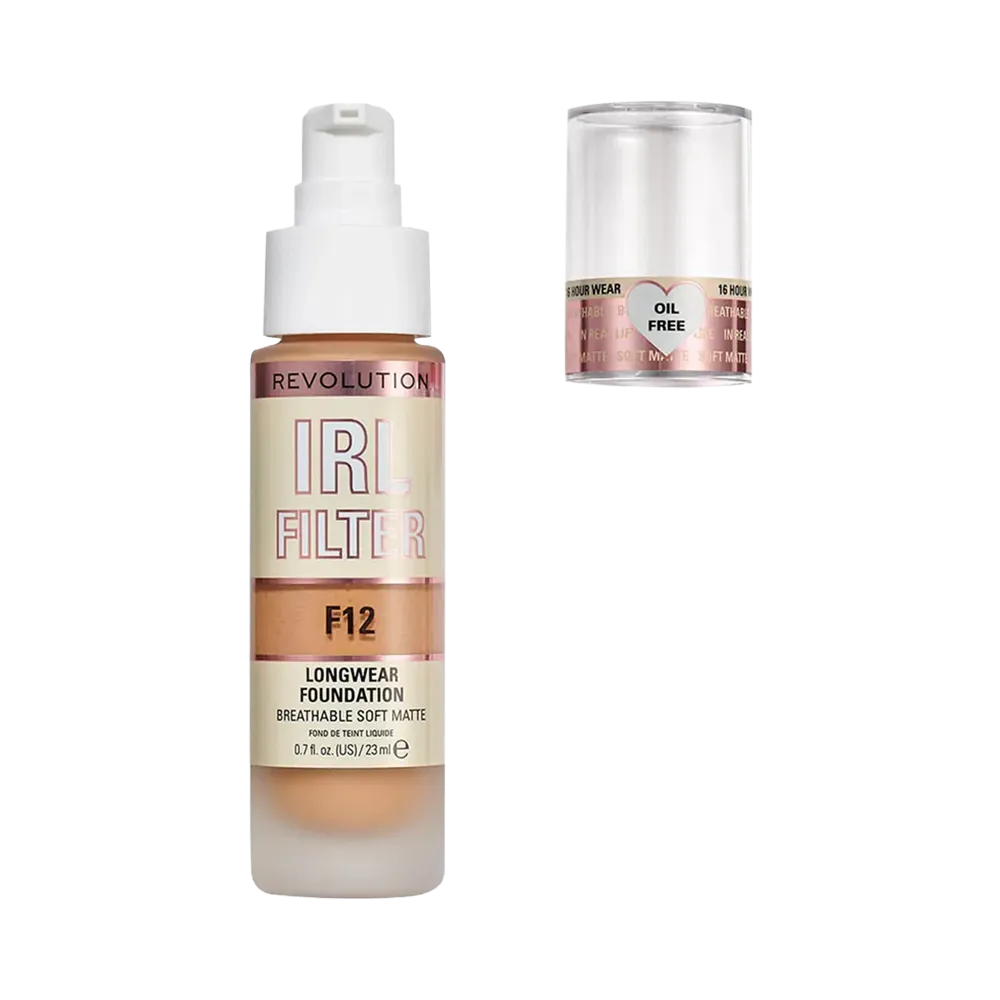 Makeup Revolution IRL Filter Longwear Foundation - F12 (23 ml) thumbnail 1