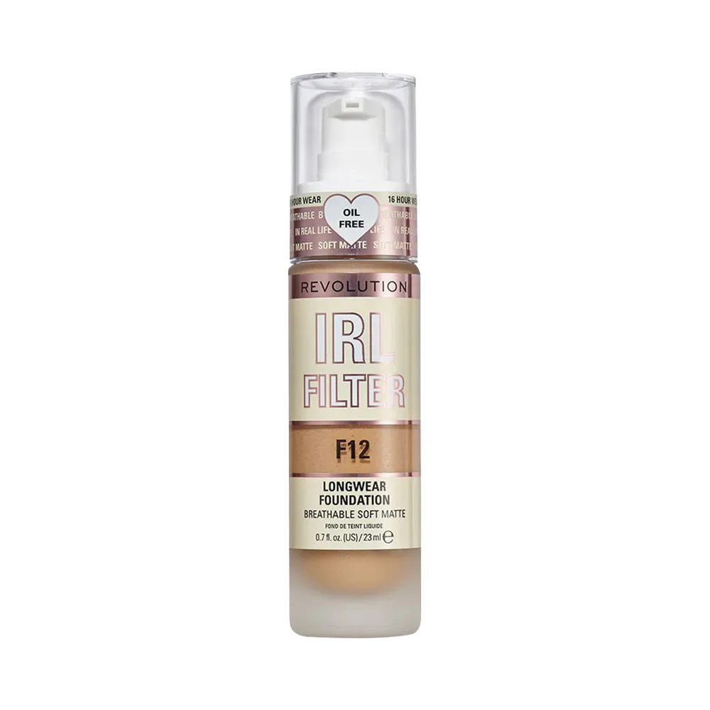 Makeup Revolution IRL Filter Longwear Foundation - F12 (23 ml) thumbnail 3