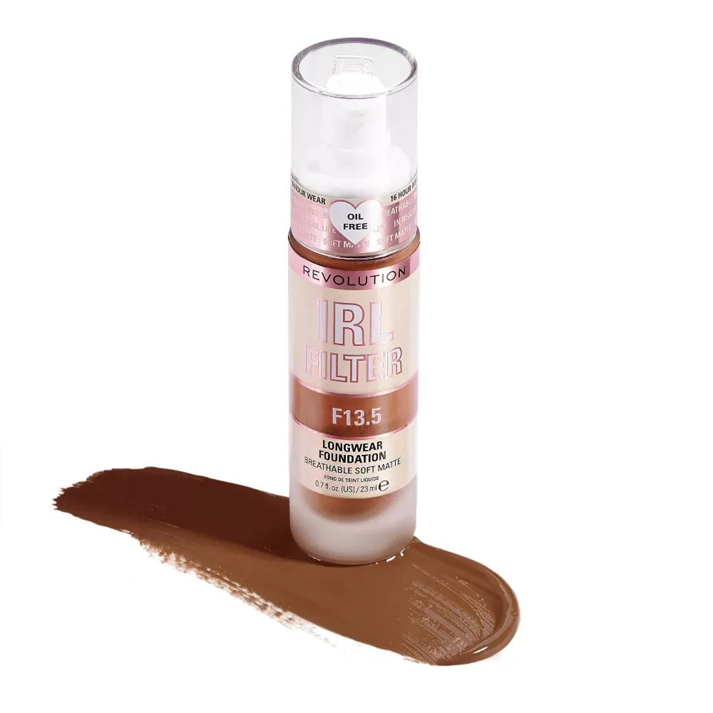Makeup Revolution IRL Filter Longwear Foundation - F13.5 (23 ml) thumbnail 4