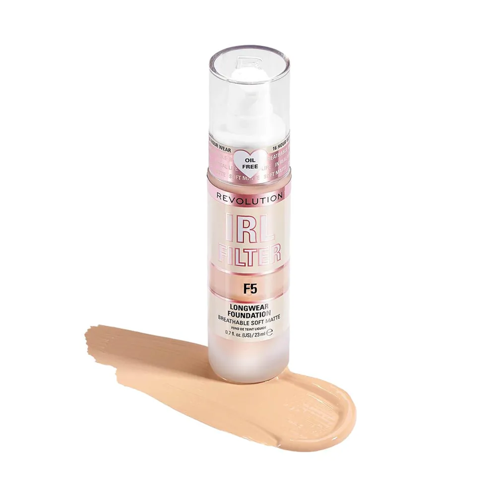 Makeup Revolution IRL Filter Longwear Foundation - F5 thumbnail 4