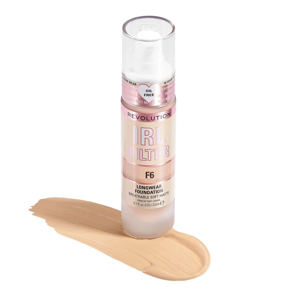 Makeup Revolution IRL Filter Longwear Foundation - F6 thumbnail 4