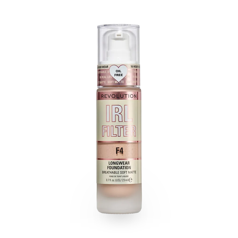 Makeup Revolution IRL Filter Longwear Foundation - F4 thumbnail 1