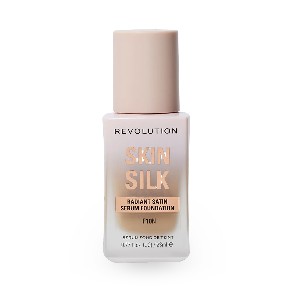 Makeup Revolution Skin Silk Radiant Satin Serum Foundation - F10N thumbnail 1