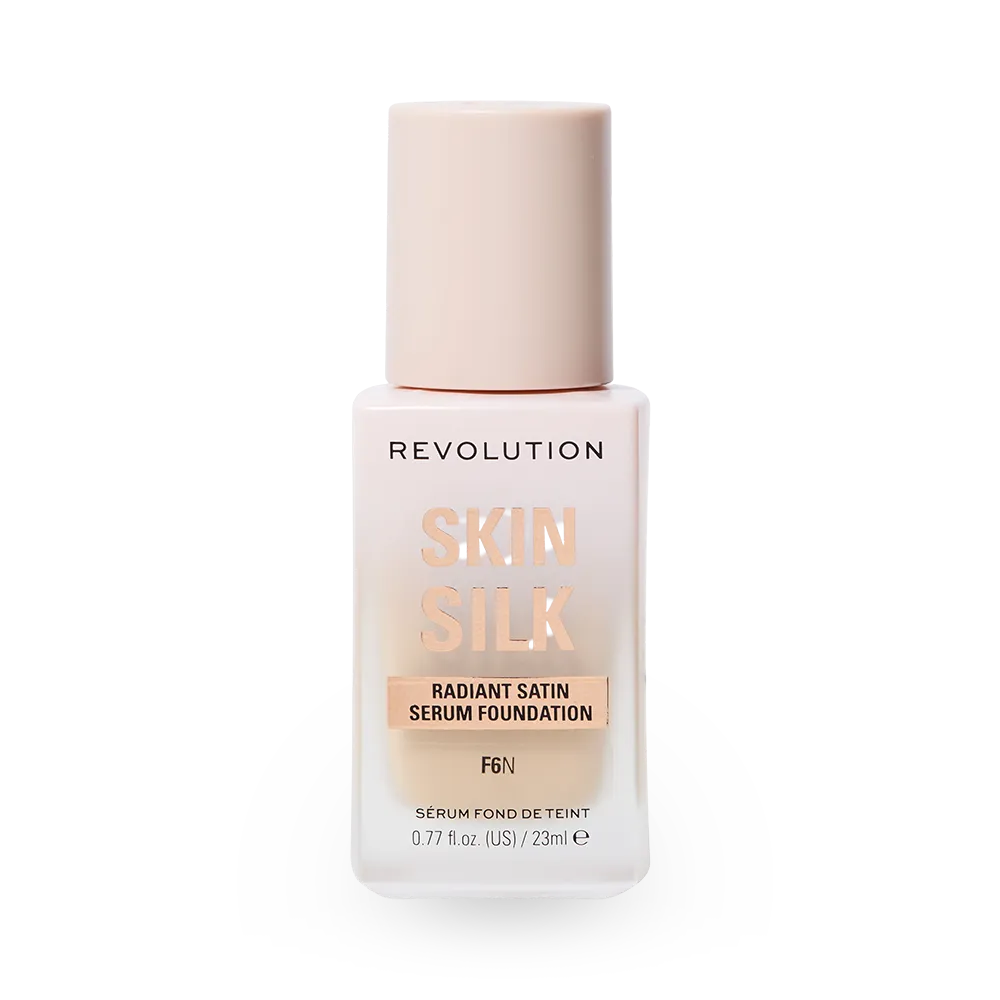 Makeup Revolution Skin Silk Radiant Satin Serum Foundation - F6N thumbnail 1