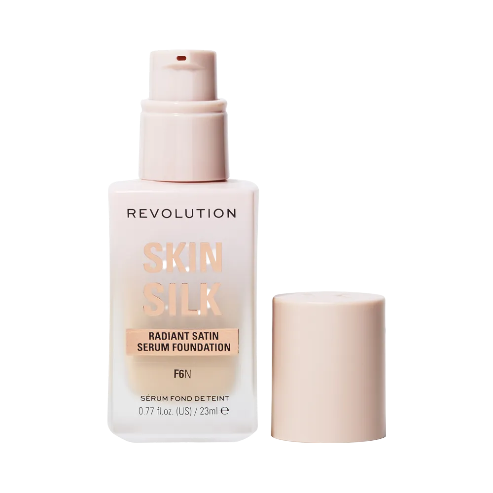 Makeup Revolution Skin Silk Radiant Satin Serum Foundation - F6N thumbnail 2
