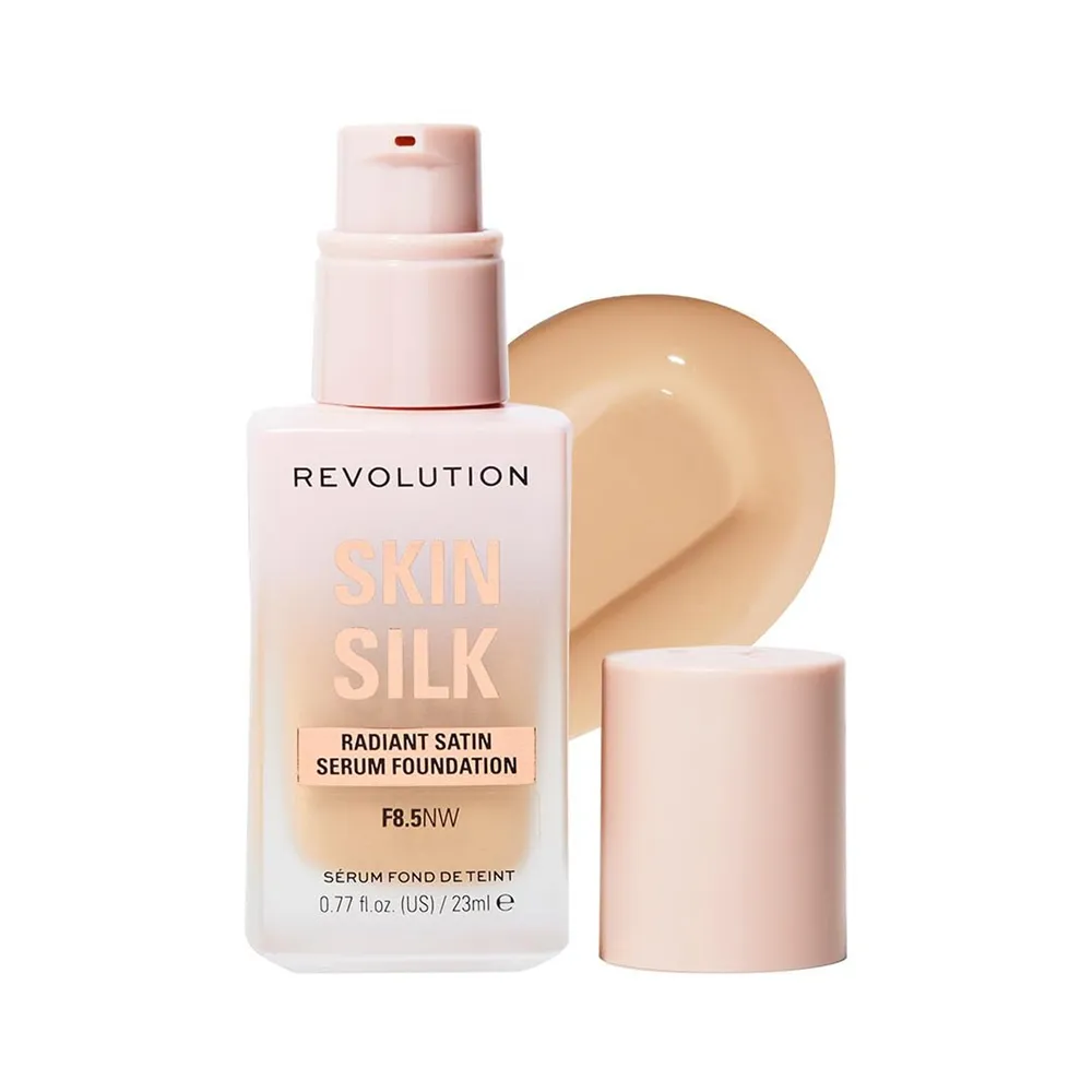 Makeup Revolution Skin Silk Serum Foundation - F8.5 thumbnail 2