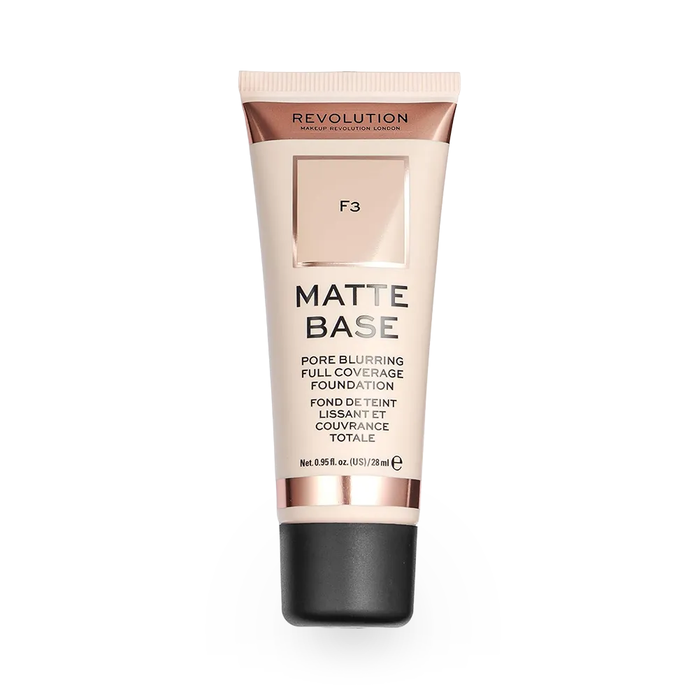 Makeup Revolution Matte Base Foundation
 - F3 thumbnail 1