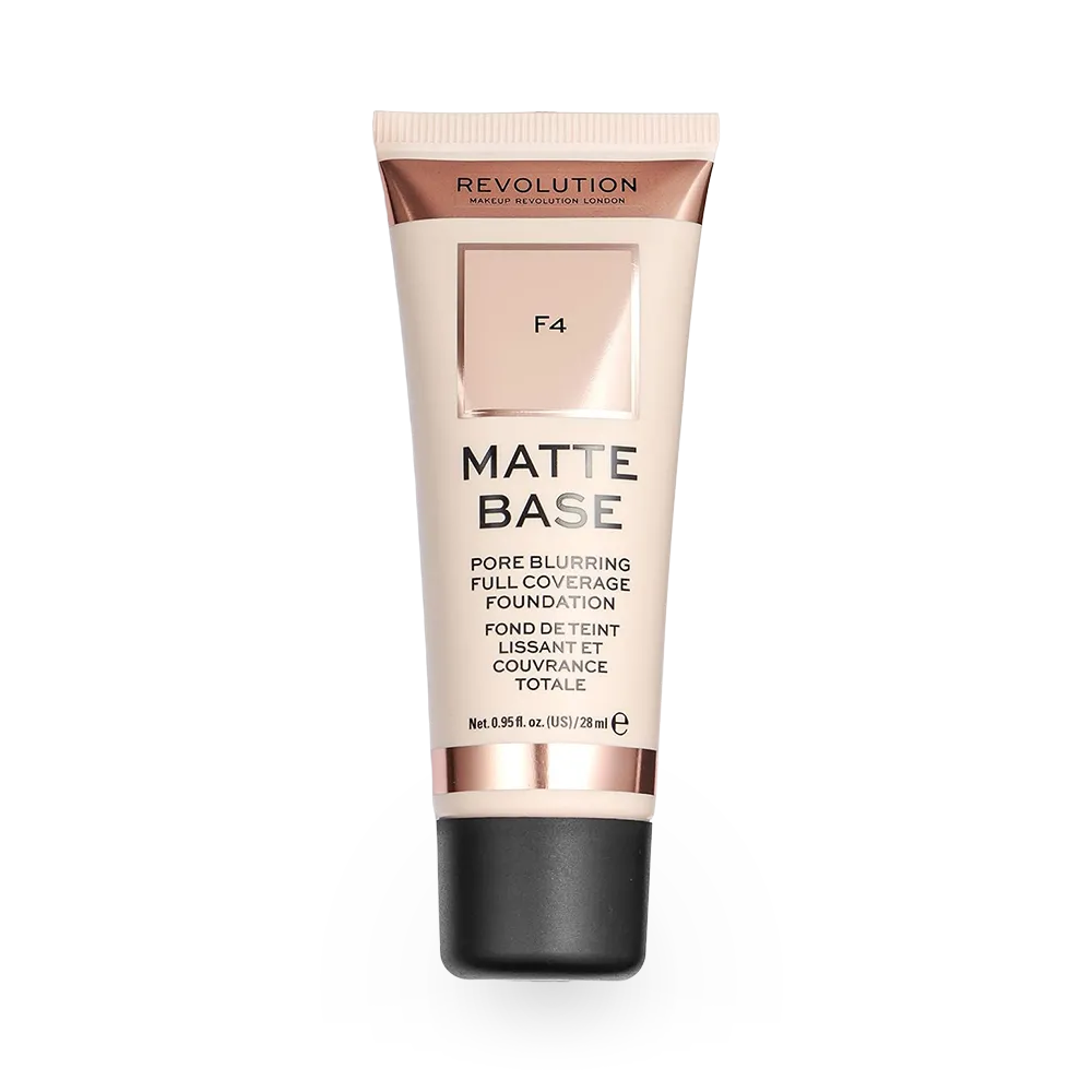 Makeup Revolution Matte Base Foundation
 - F4 thumbnail 1