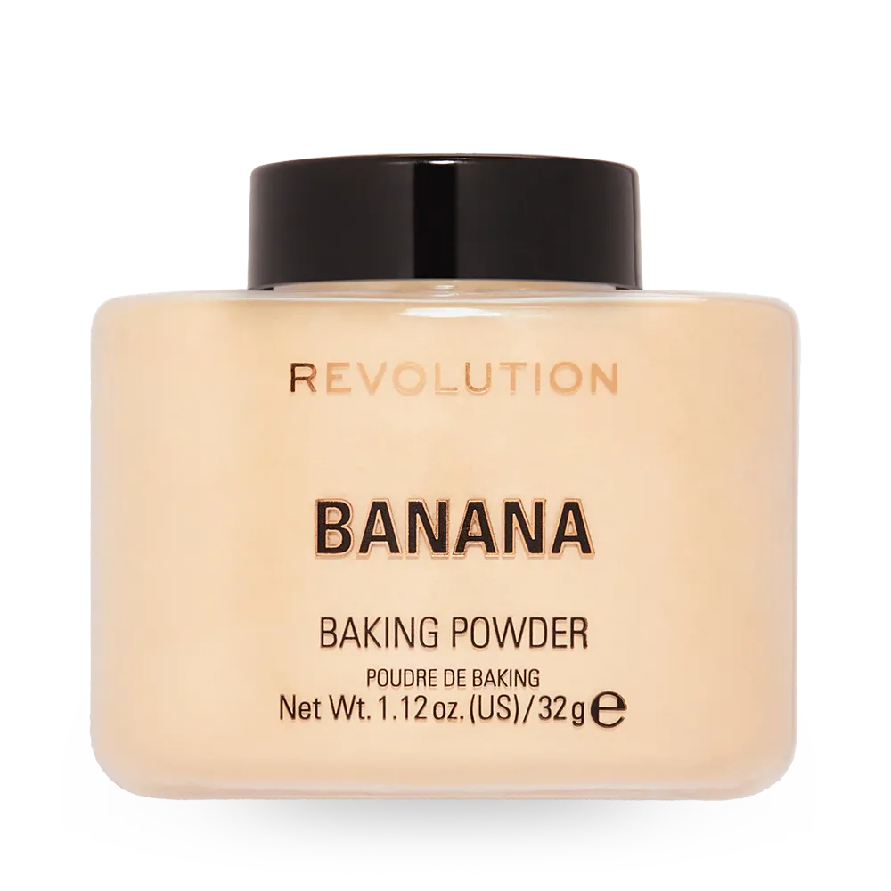 Makeup Revolution Loose Baking Powder - Banana thumbnail 1