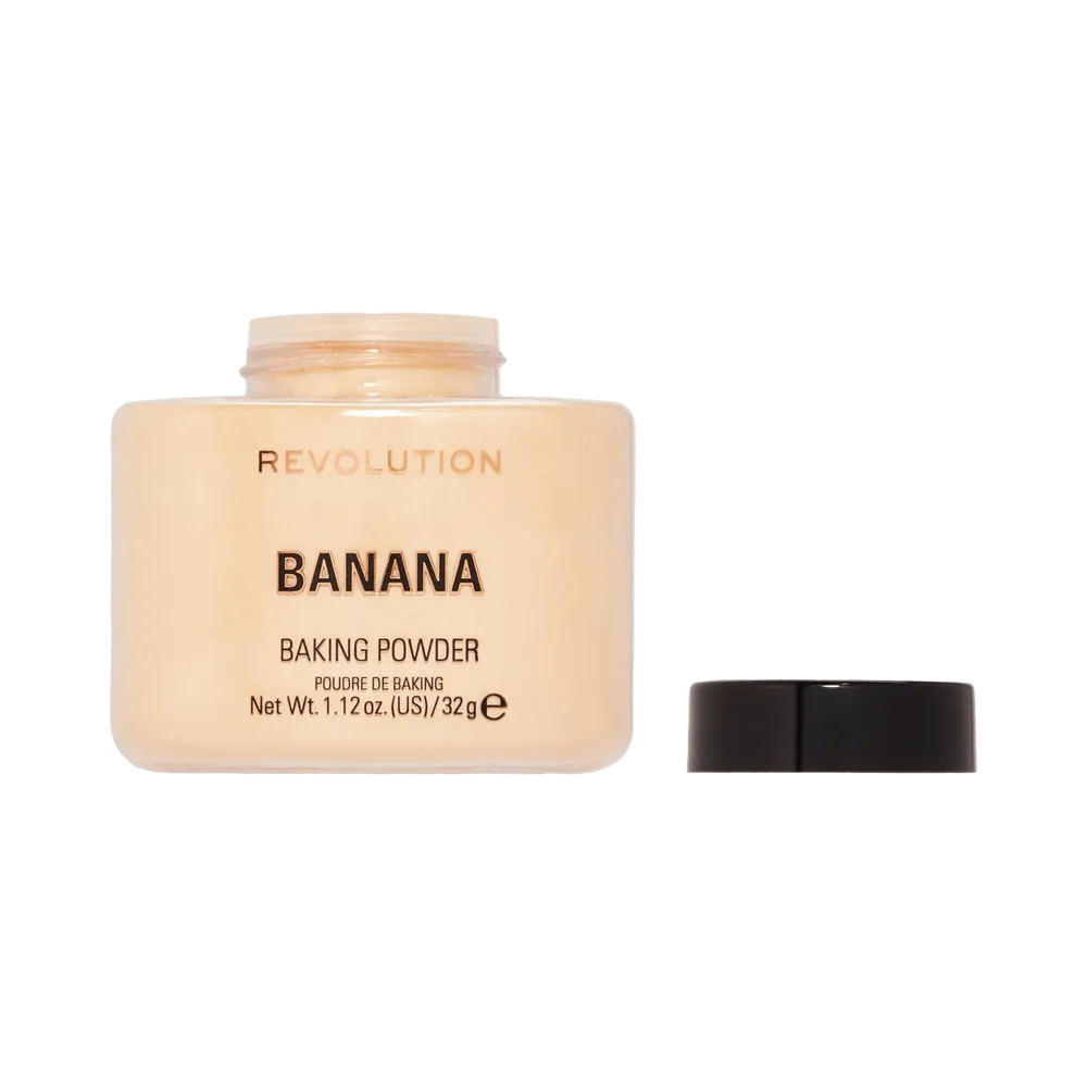 Makeup Revolution Loose Baking Powder - Banana thumbnail 2