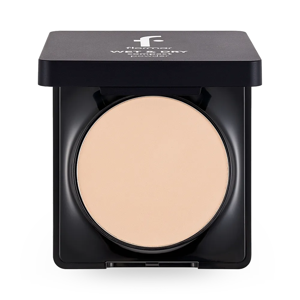Flormar Wet & Dry Compact Powder - 007 Caramel Peach thumbnail 1