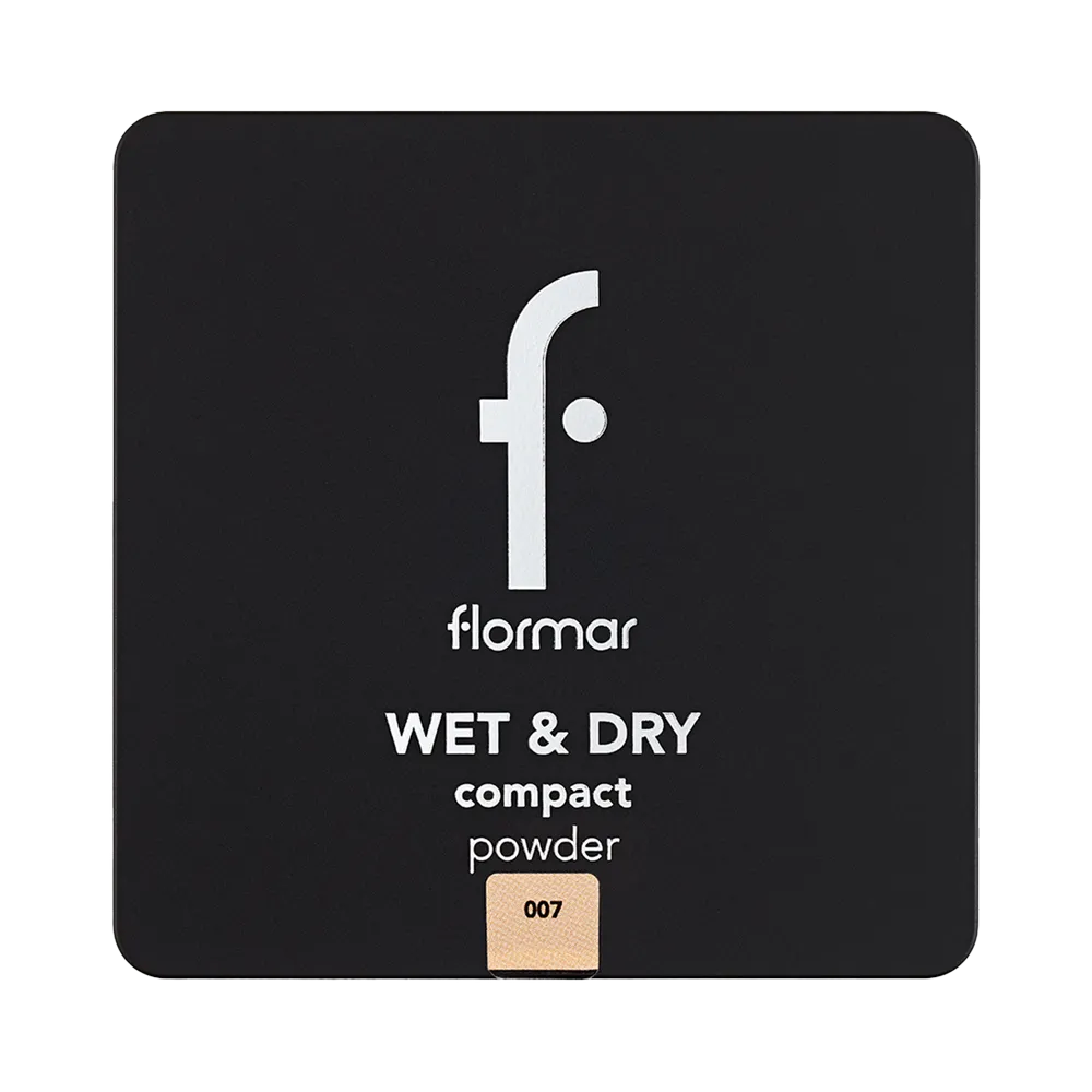 Flormar Wet & Dry Compact Powder - 007 Caramel Peach thumbnail 2