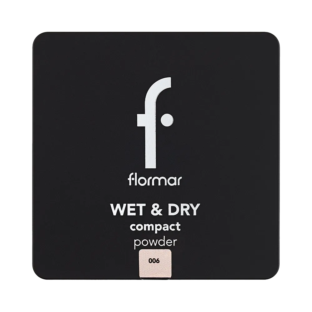 Flormar Wet & Dry Compact Powder - 006 Caramel Rose thumbnail 2