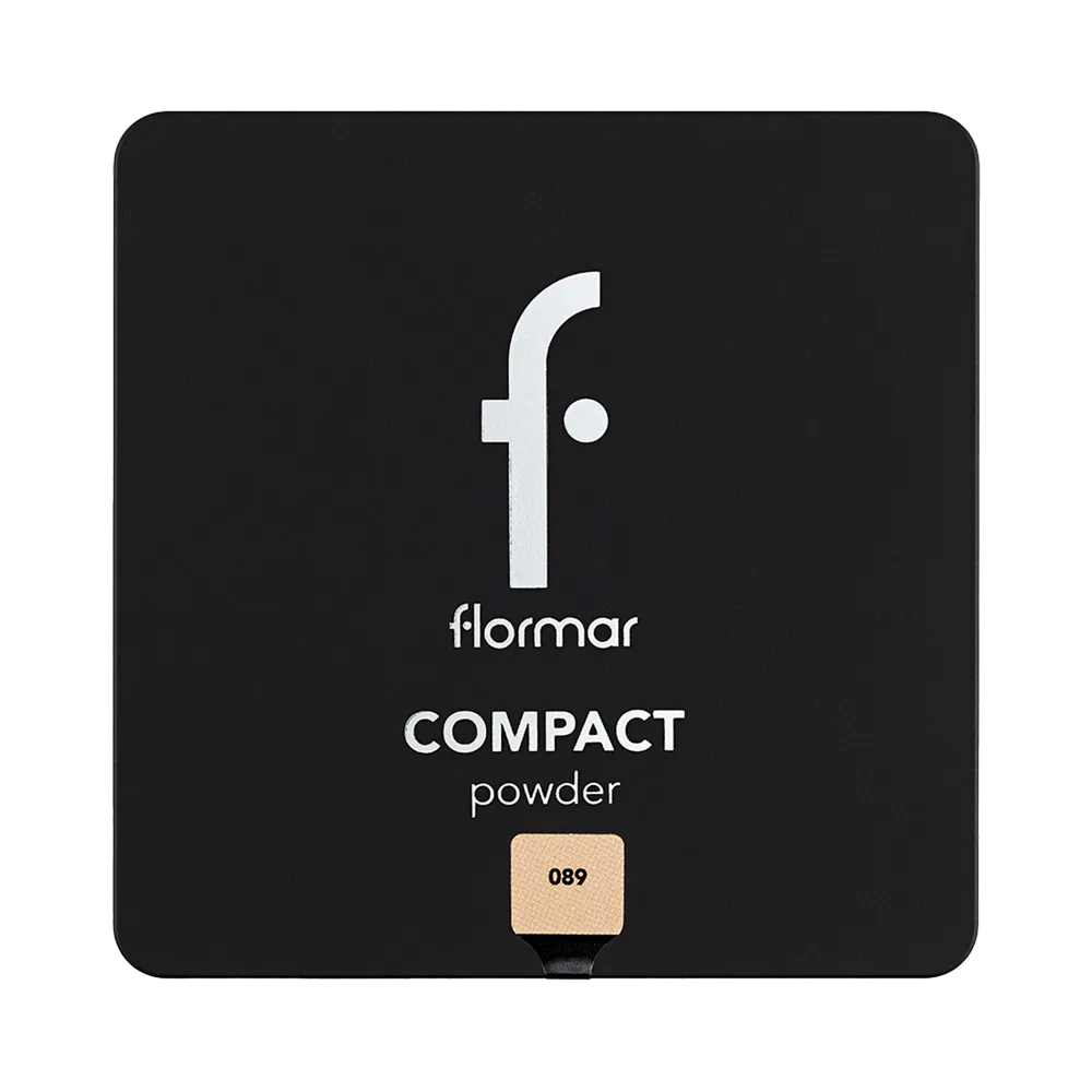 Flormar Compact Powder - 089 Medium Cream thumbnail 2