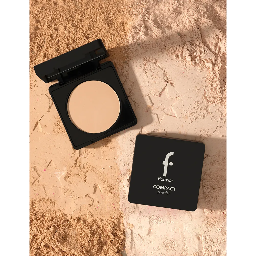 Flormar Compact Powder - 089 Medium Cream thumbnail 4