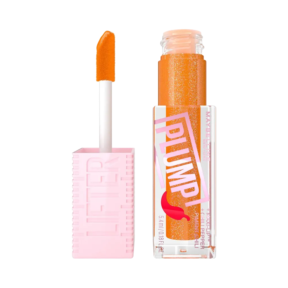 Maybelline New York Lifter Plump Lip Gloss - 008 Hot Honey thumbnail 1