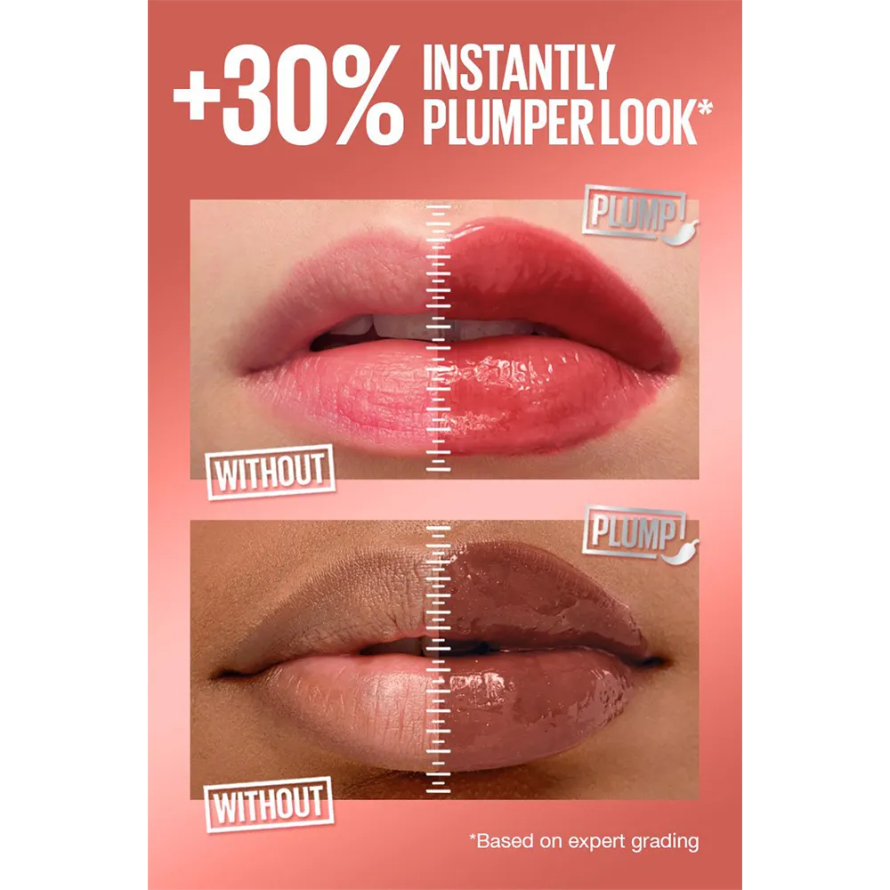 Maybelline New York Lifter Plump Lip Gloss - 07 Cocoa Zing thumbnail 4