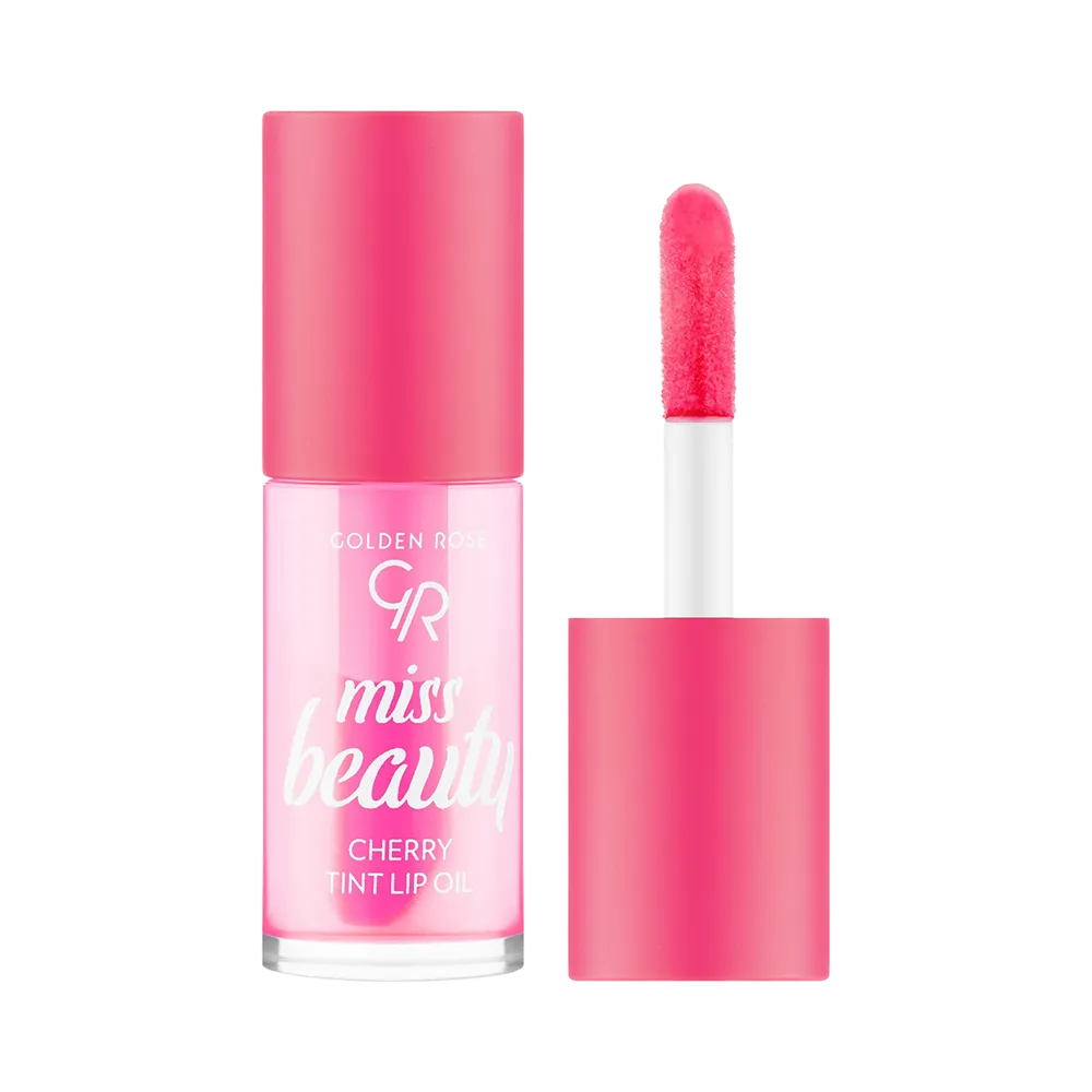 Golden Rose Miss Beauty Tint Lip Oil - Cherry thumbnail 1
