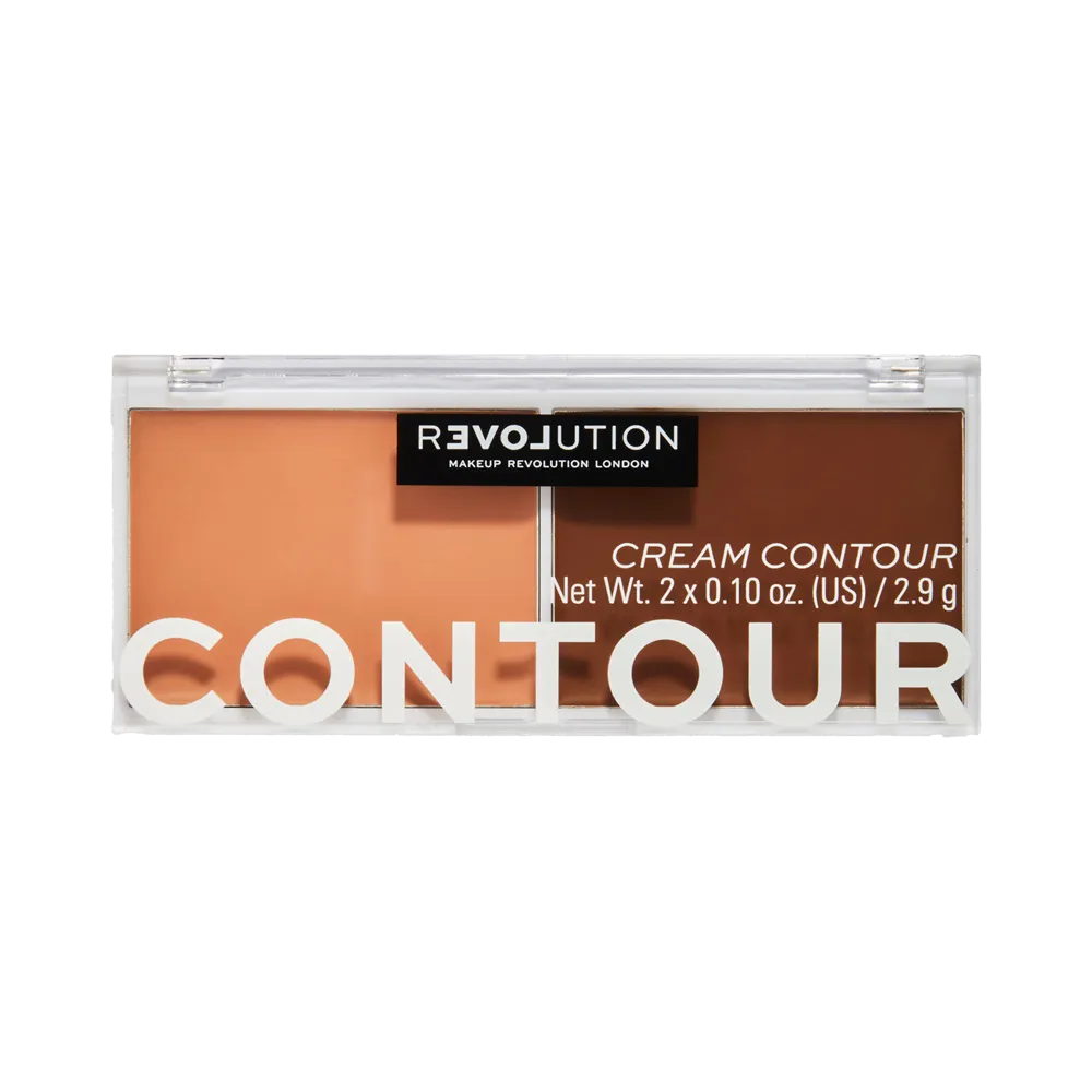 Makeup Revolution Relove Cream Contour Duo Palette - Medium thumbnail 2