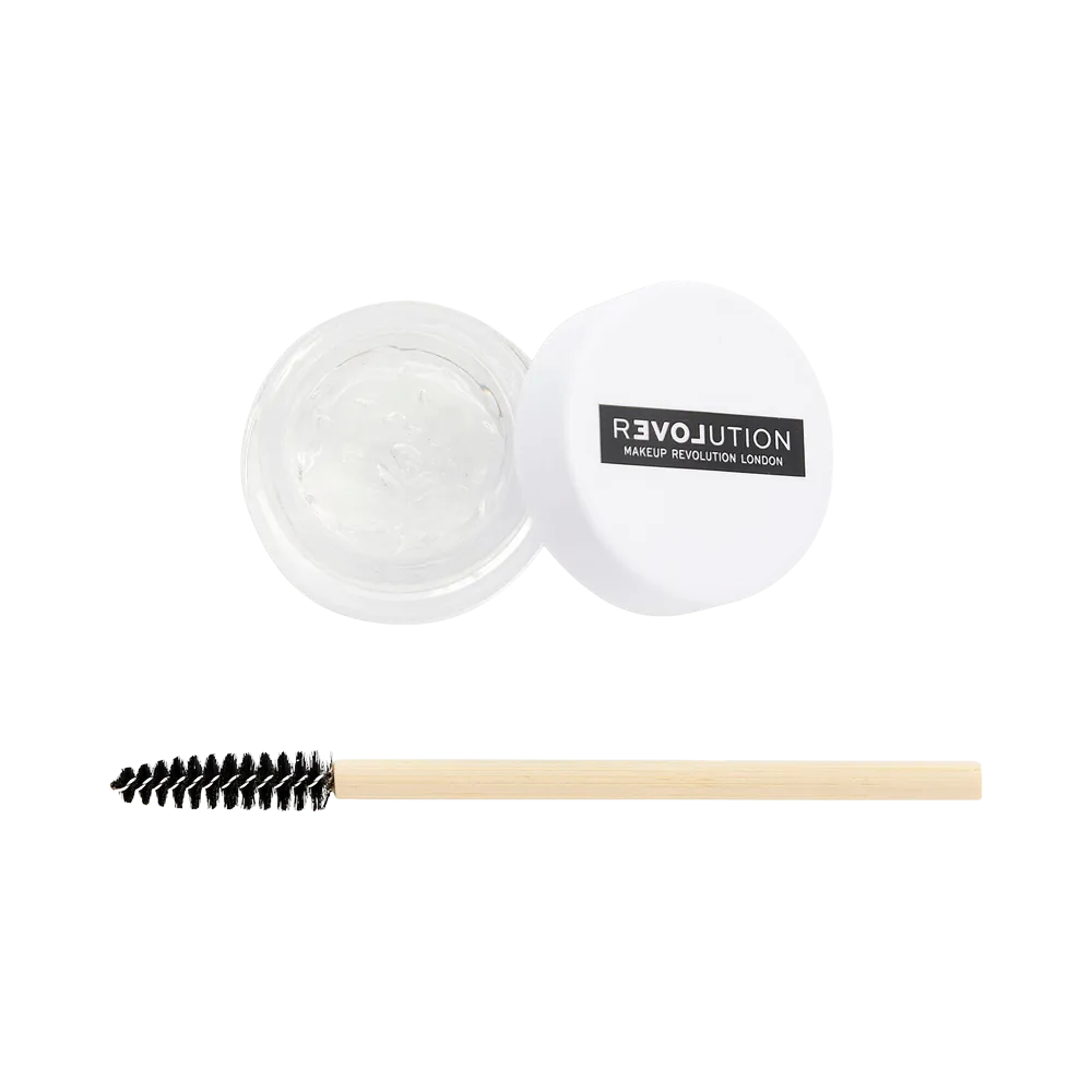 Makeup Revolution Power Brow Fix Gel - Clear thumbnail 1