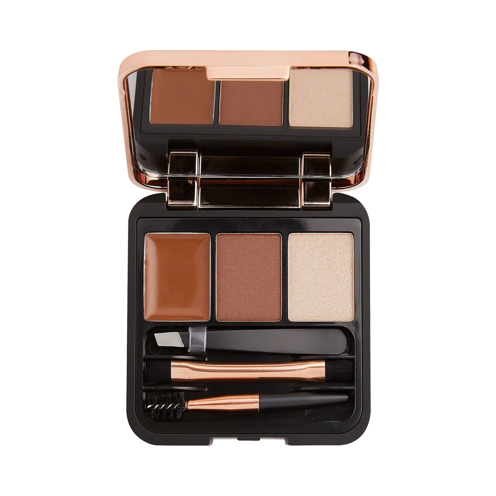 Makeup Revolution Brow Sculpt Kit - Medium Brown thumbnail 2