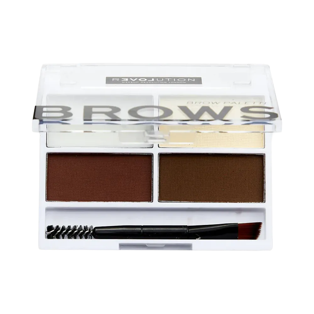 Makeup Revolution Colour Cult Brow Palette - Dark thumbnail 3