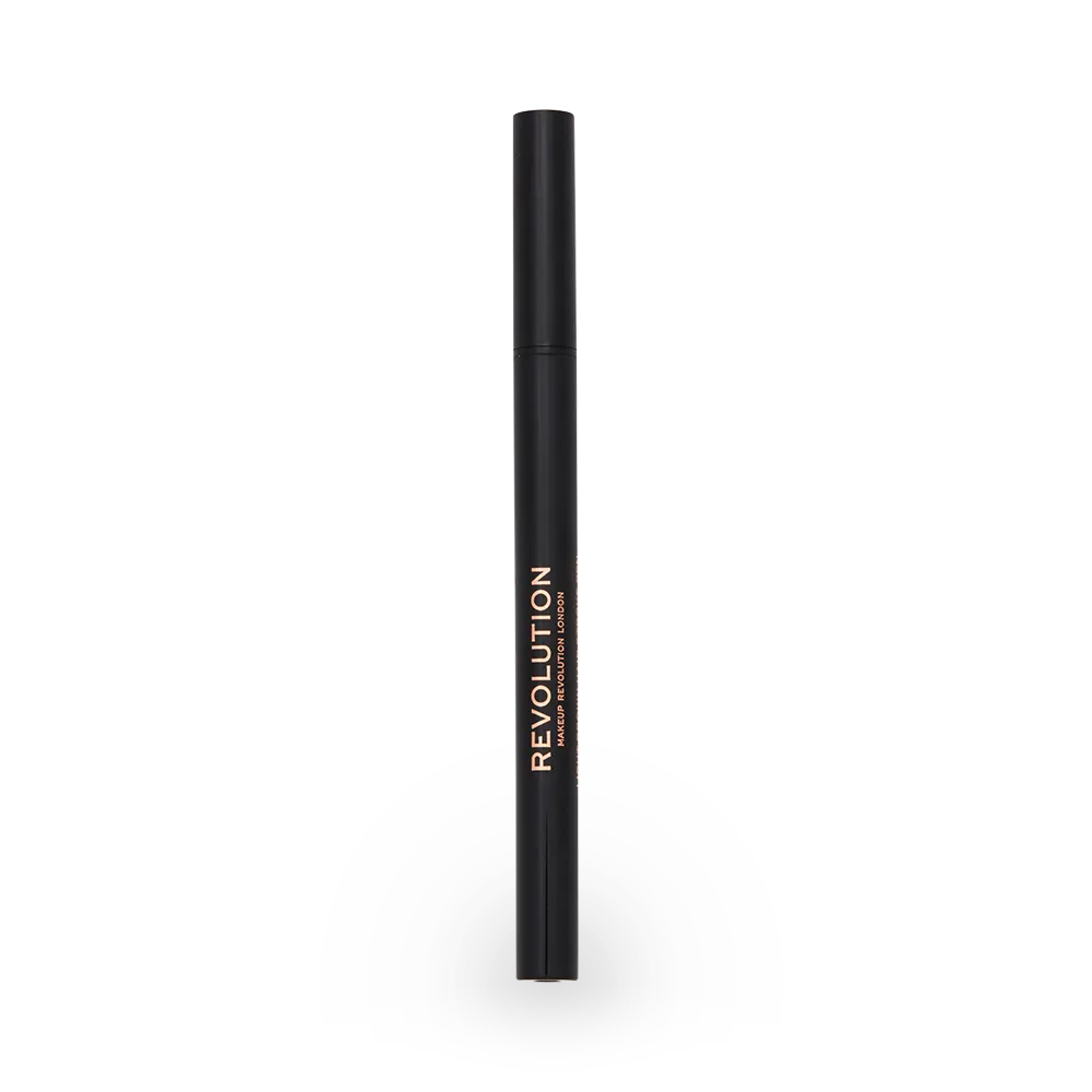 Makeup Revolution Hair Stroke Brow Pen - Medium Brown thumbnail 1