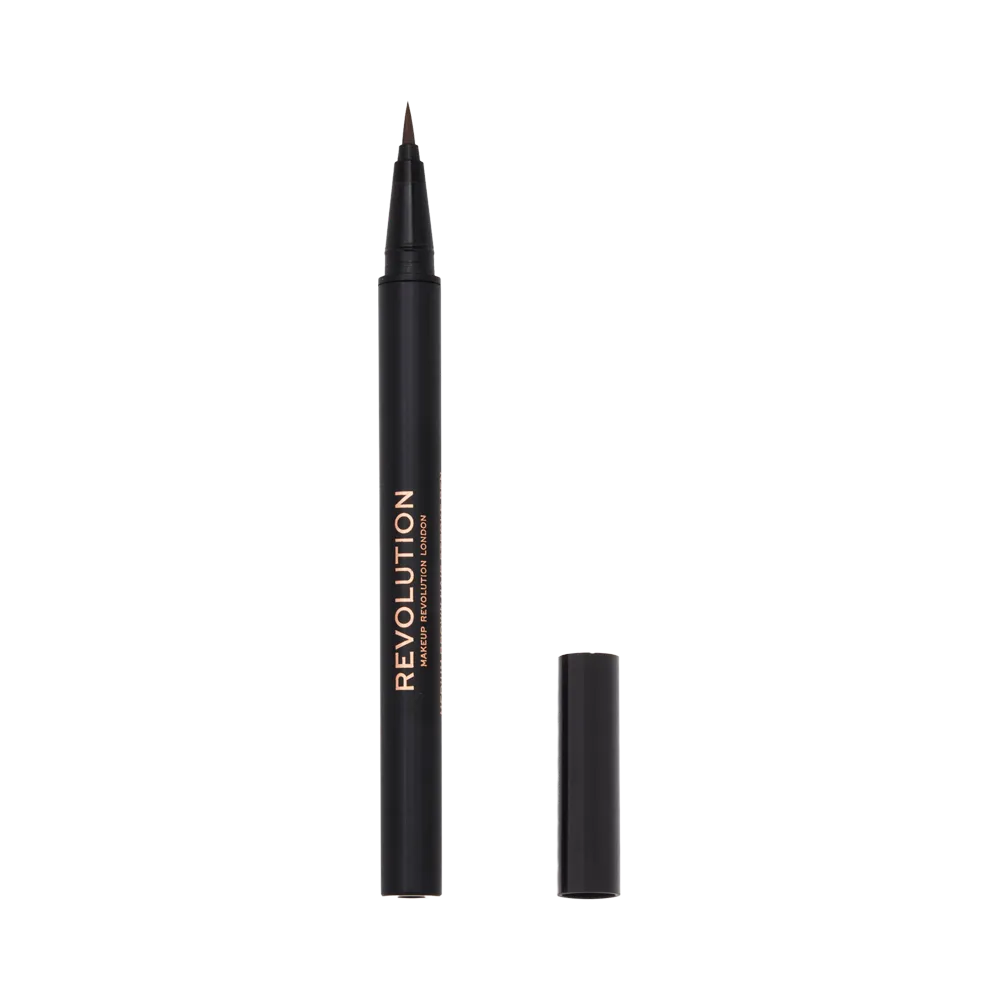 Makeup Revolution Hair Stroke Brow Pen - Medium Brown thumbnail 2